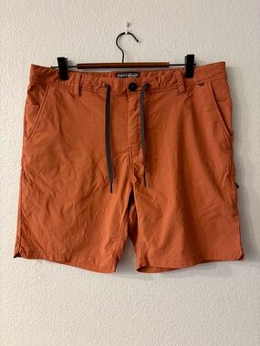 686 Everywhere Featherlight Drawstring Shorts - Rust Size 34